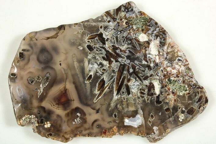 Polished Turkish Stick Agate Slab - Turkey #207938